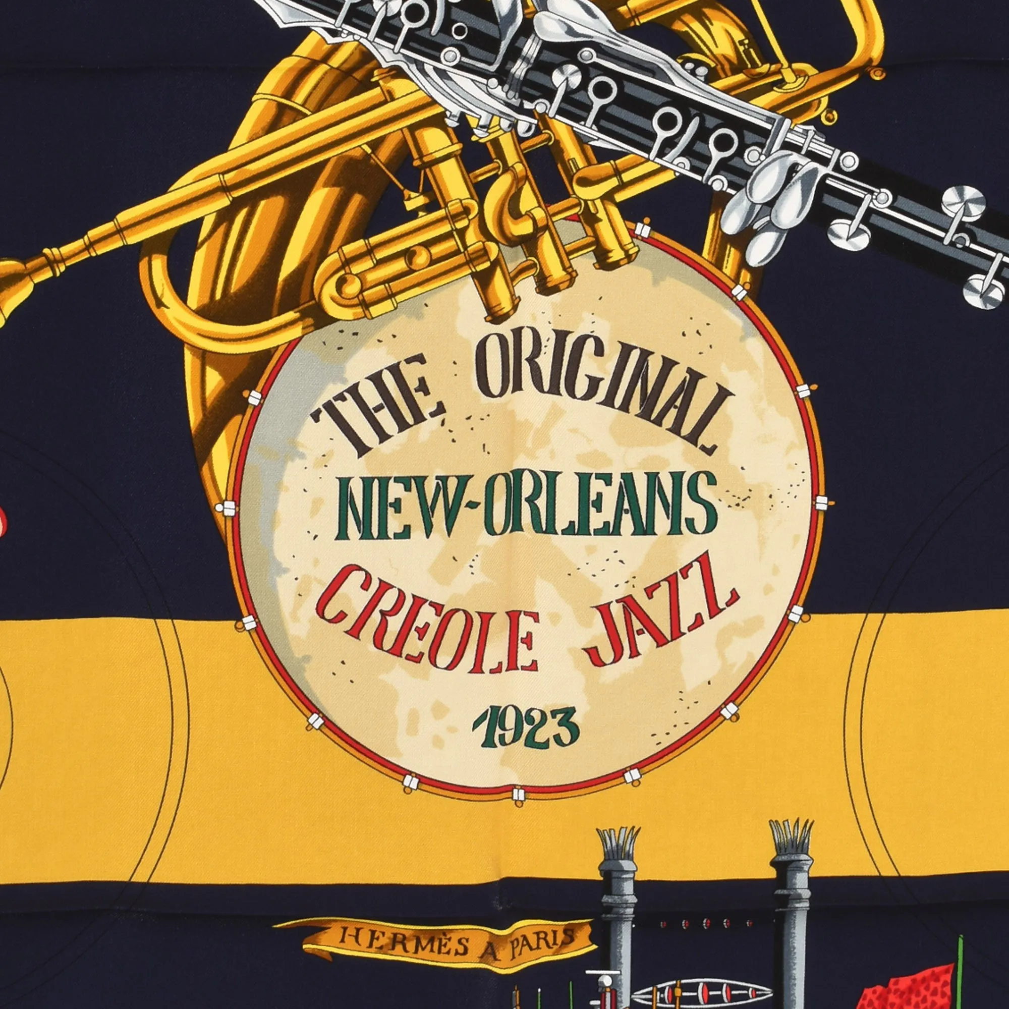 Hermes The Original New Orleans Creole Jazz Scarf