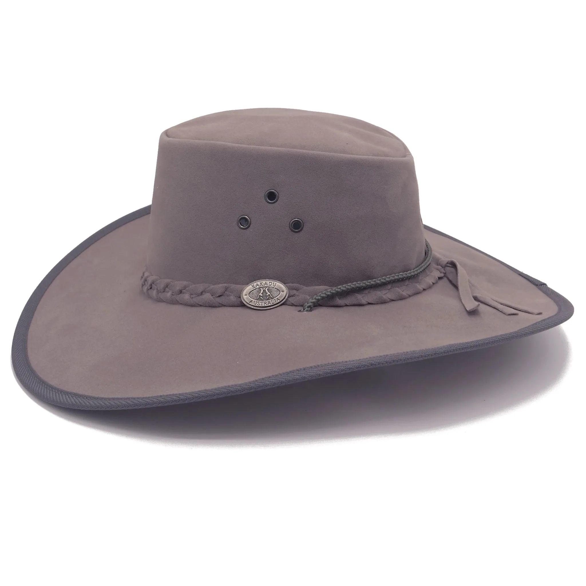 Kalgoorlie Wide Brim Soaka Hat in Grey