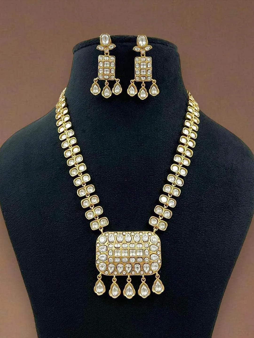 Kundan Designer Long Kundan Set