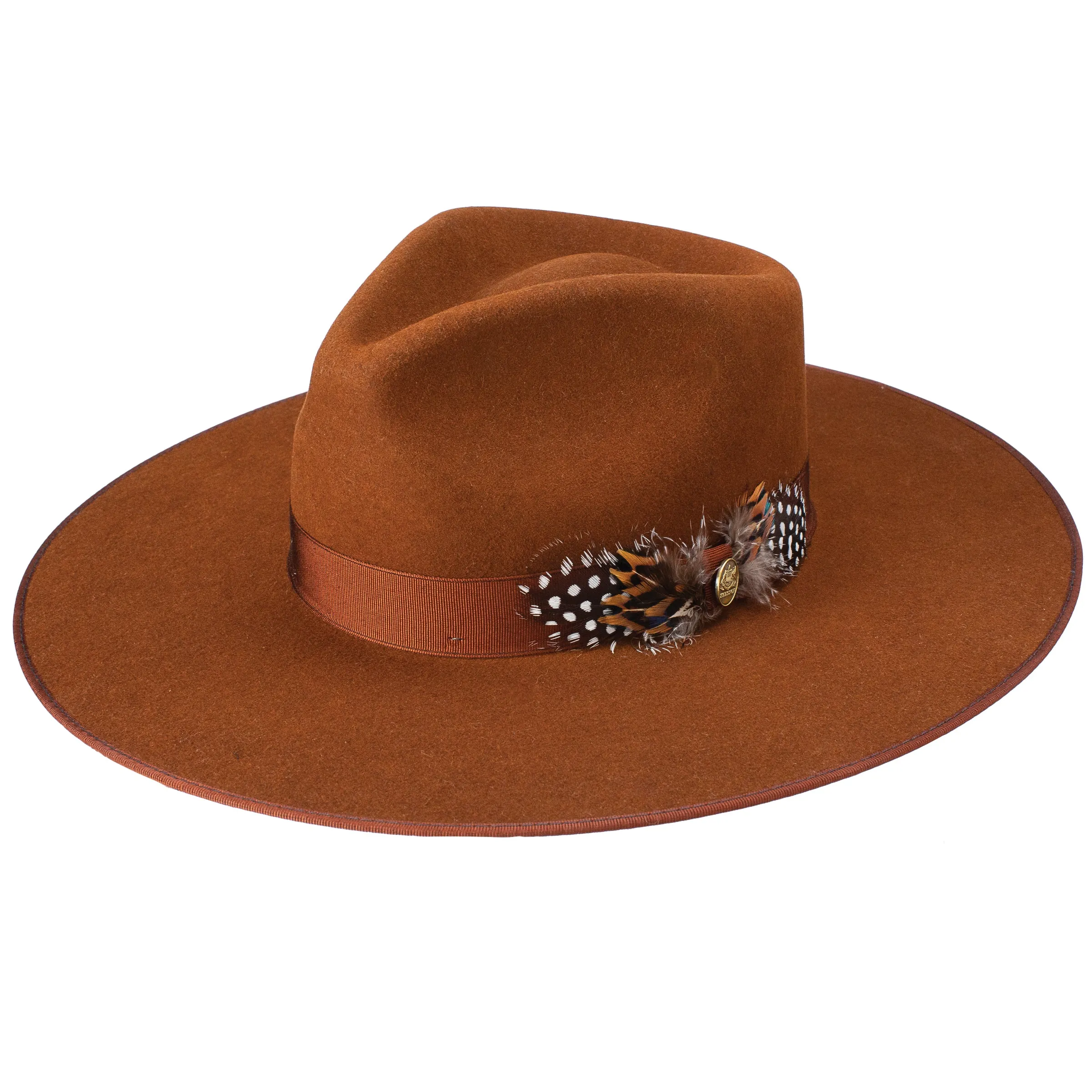 Midtown Wide Flat Brim Fedora by Stetson