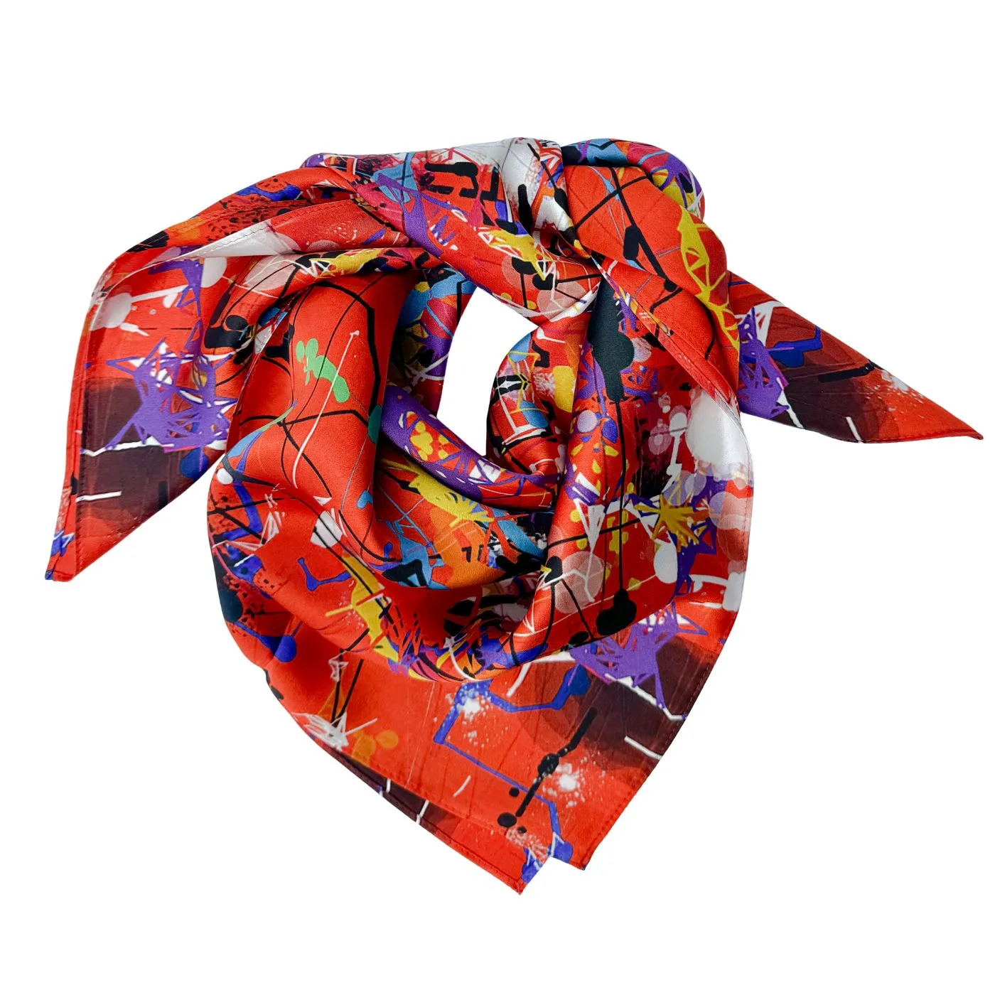 Mulberry Silk Luxury Scarf- Pumpkin’s Inner Realm