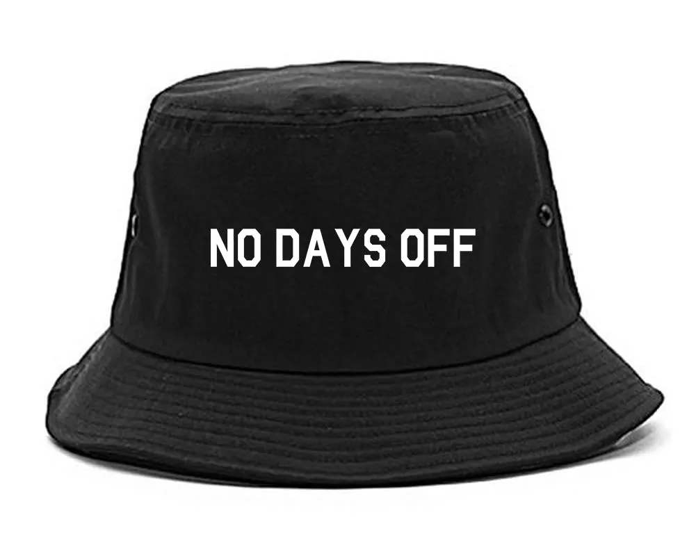 No Days Off Mens Bucket Hat