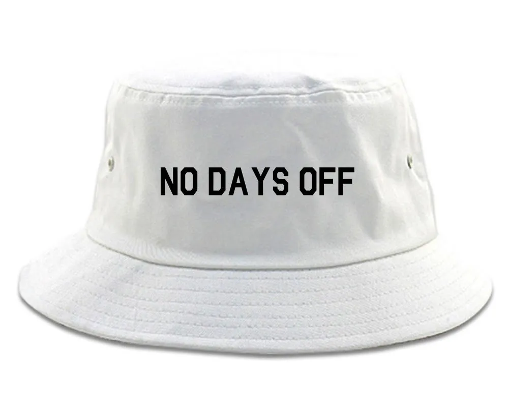 No Days Off Mens Bucket Hat