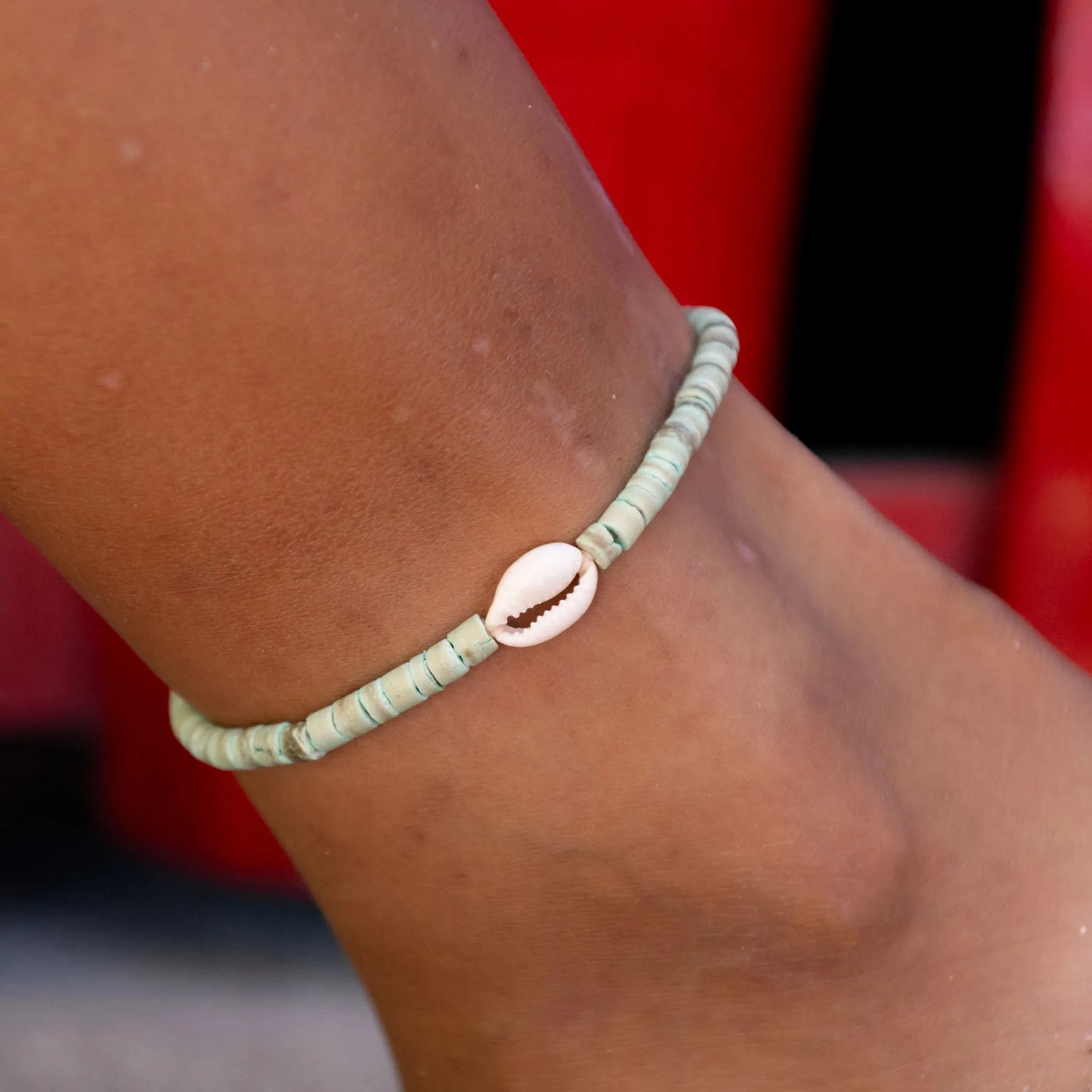 Nyang Cowrie Shell Anklet