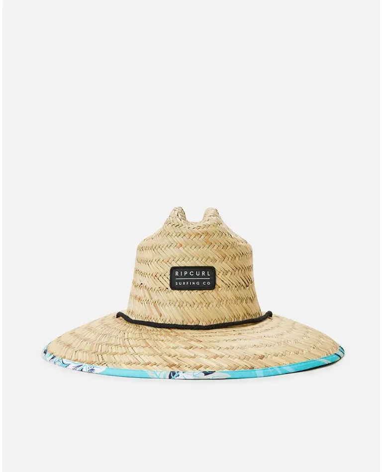 Rip Curl Mix Up Straw Hat Aqua