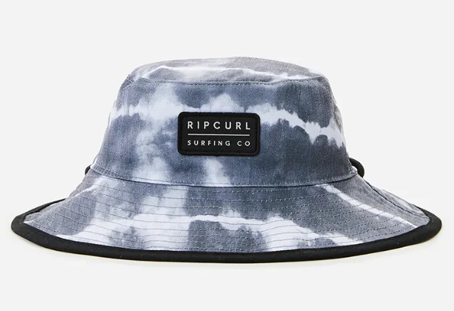 Ripcurl Revo Valley Wide Brim Hat Boy-Tye Dye-