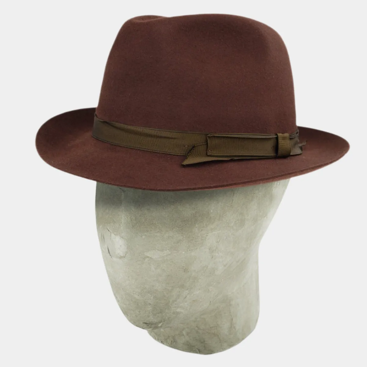 Russet Red Landau Trilby