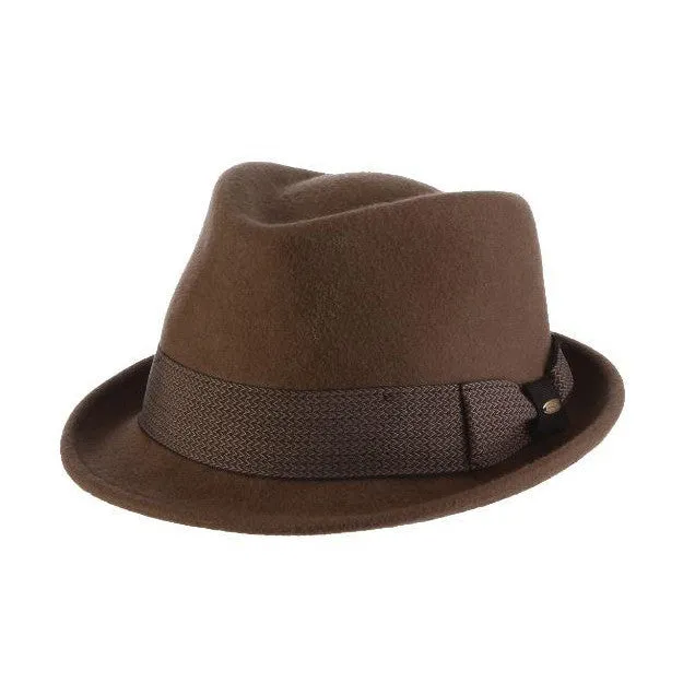 Scala Rexburg Wool Stingy Brim Trilby Hat