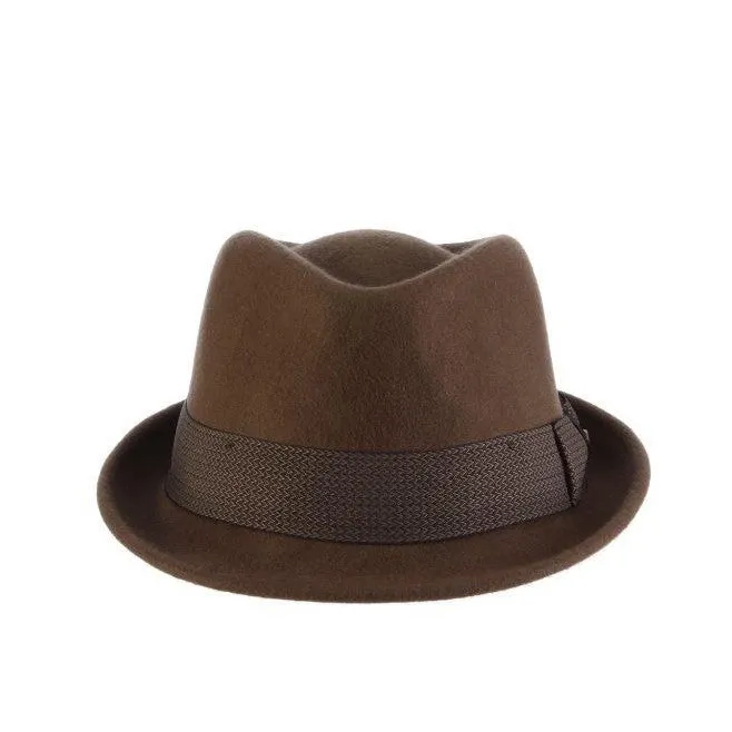 Scala Rexburg Wool Stingy Brim Trilby Hat