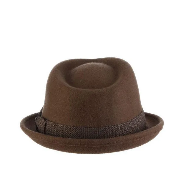 Scala Rexburg Wool Stingy Brim Trilby Hat