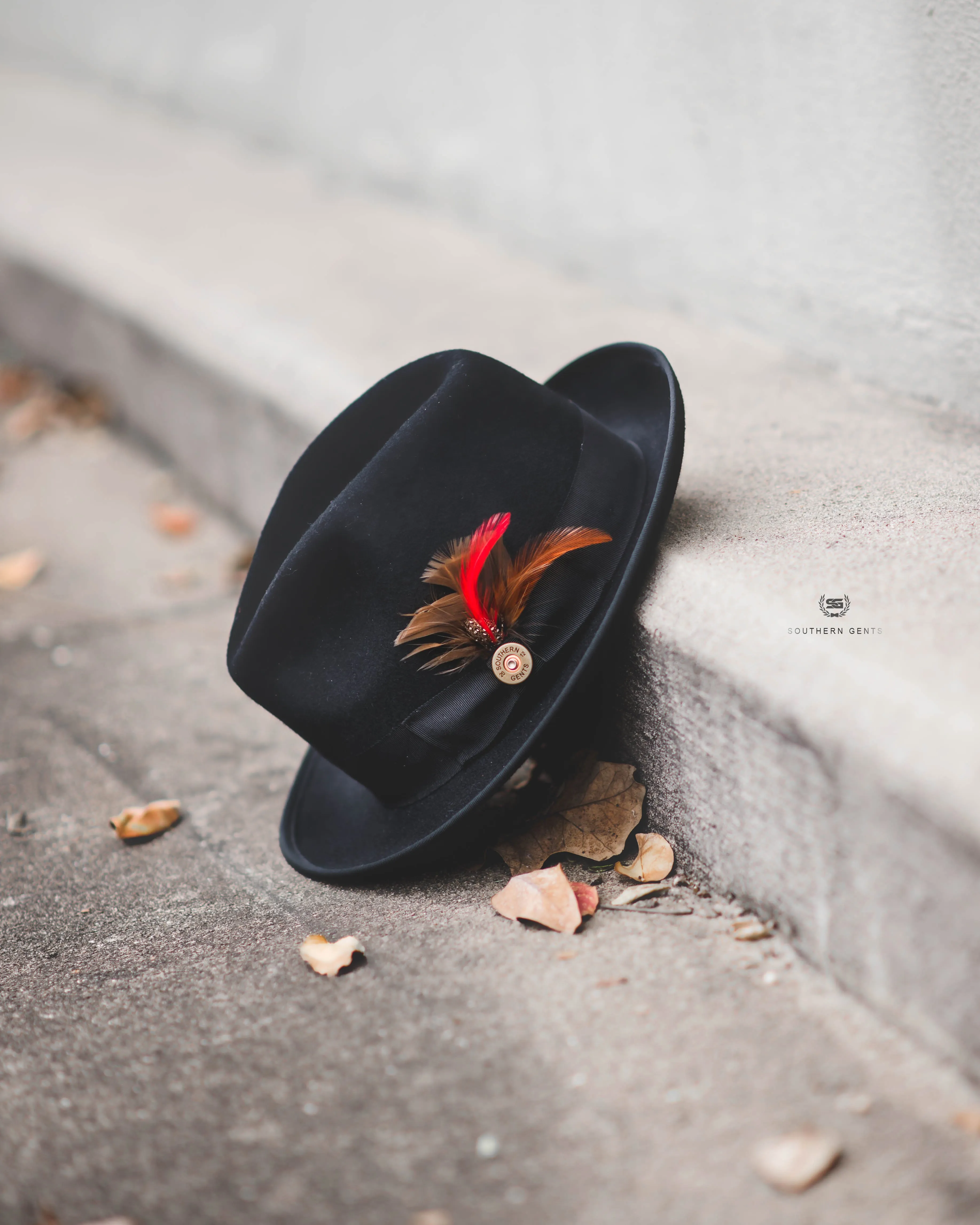 SG Trilby Fedora Hat – Black