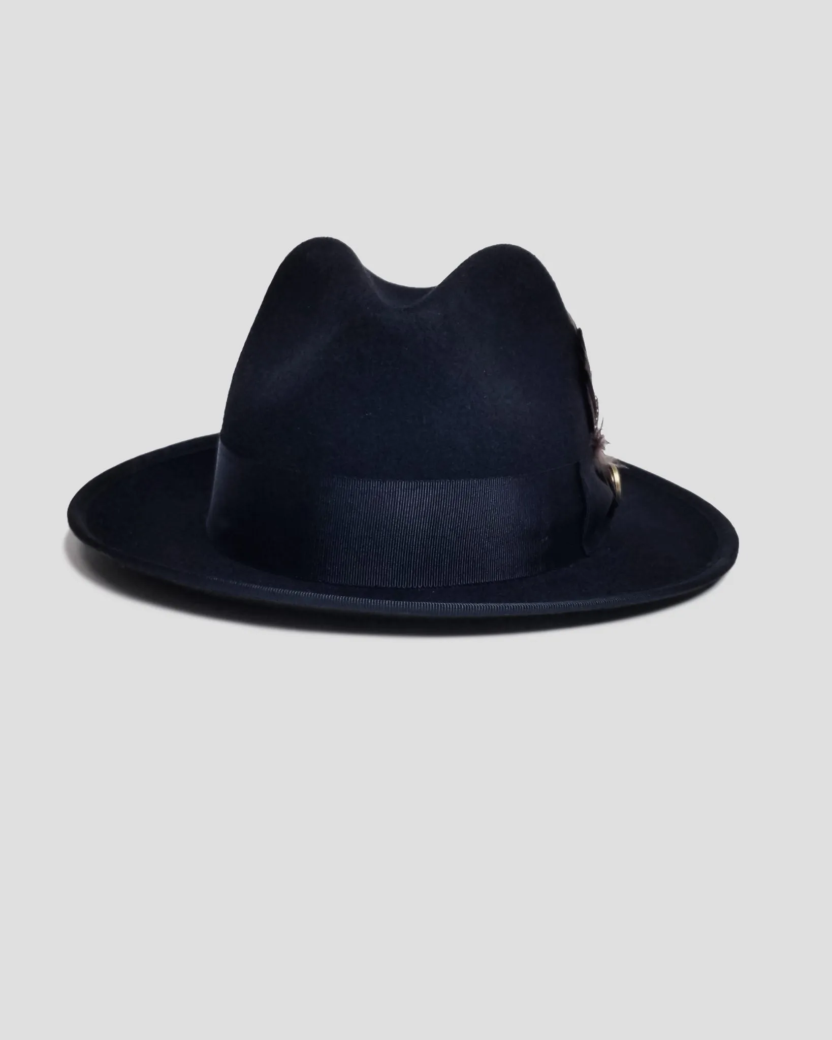 SG Trilby Fedora Hat – Black