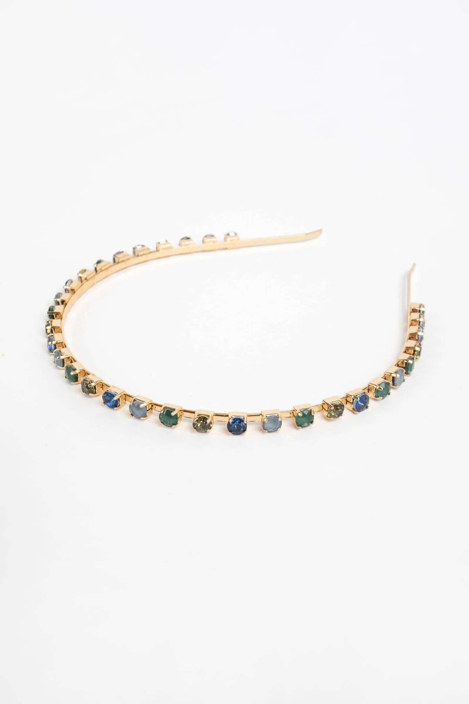 Skinny Multi Crystal Headband