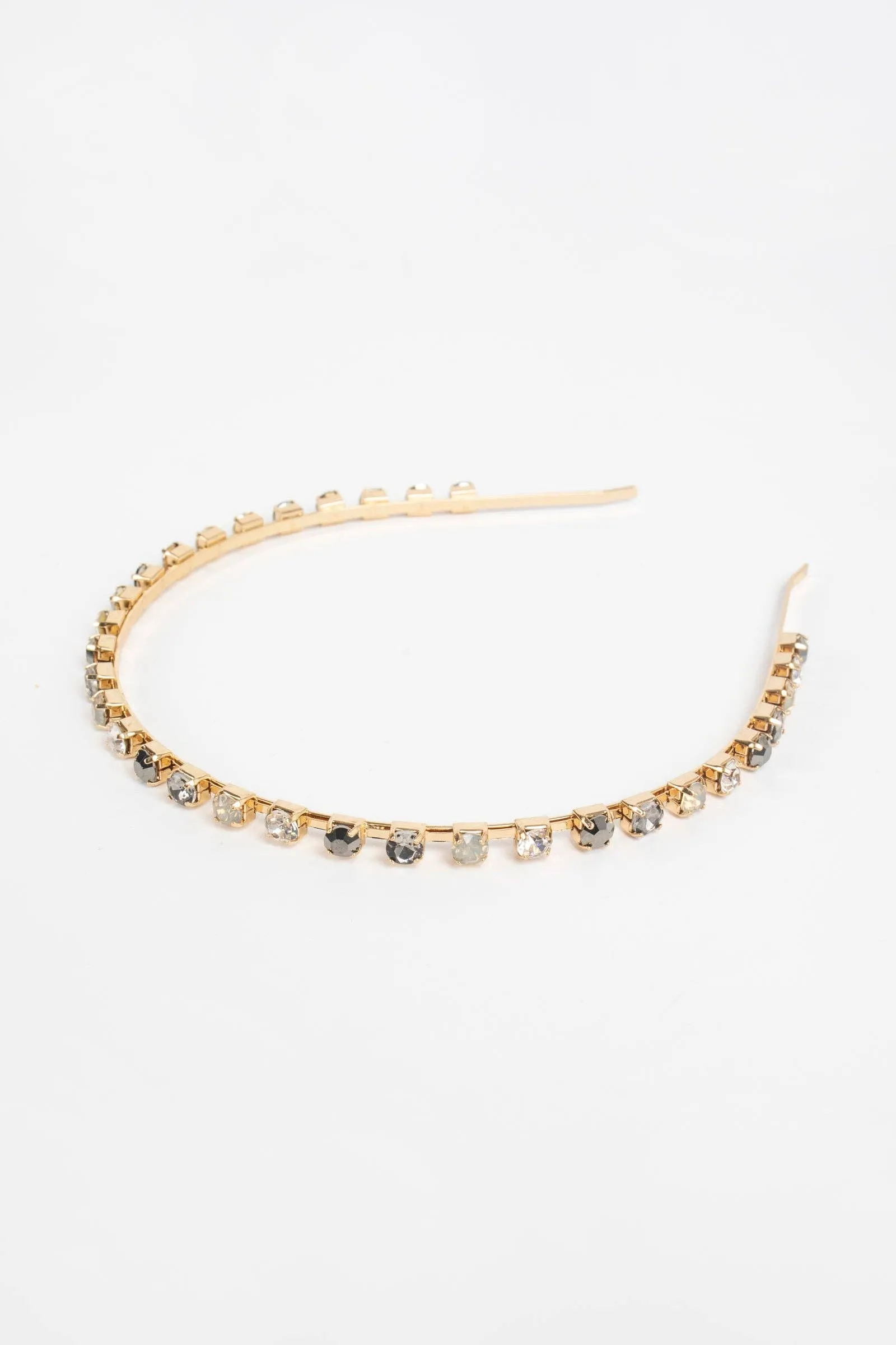 Skinny Multi Crystal Headband