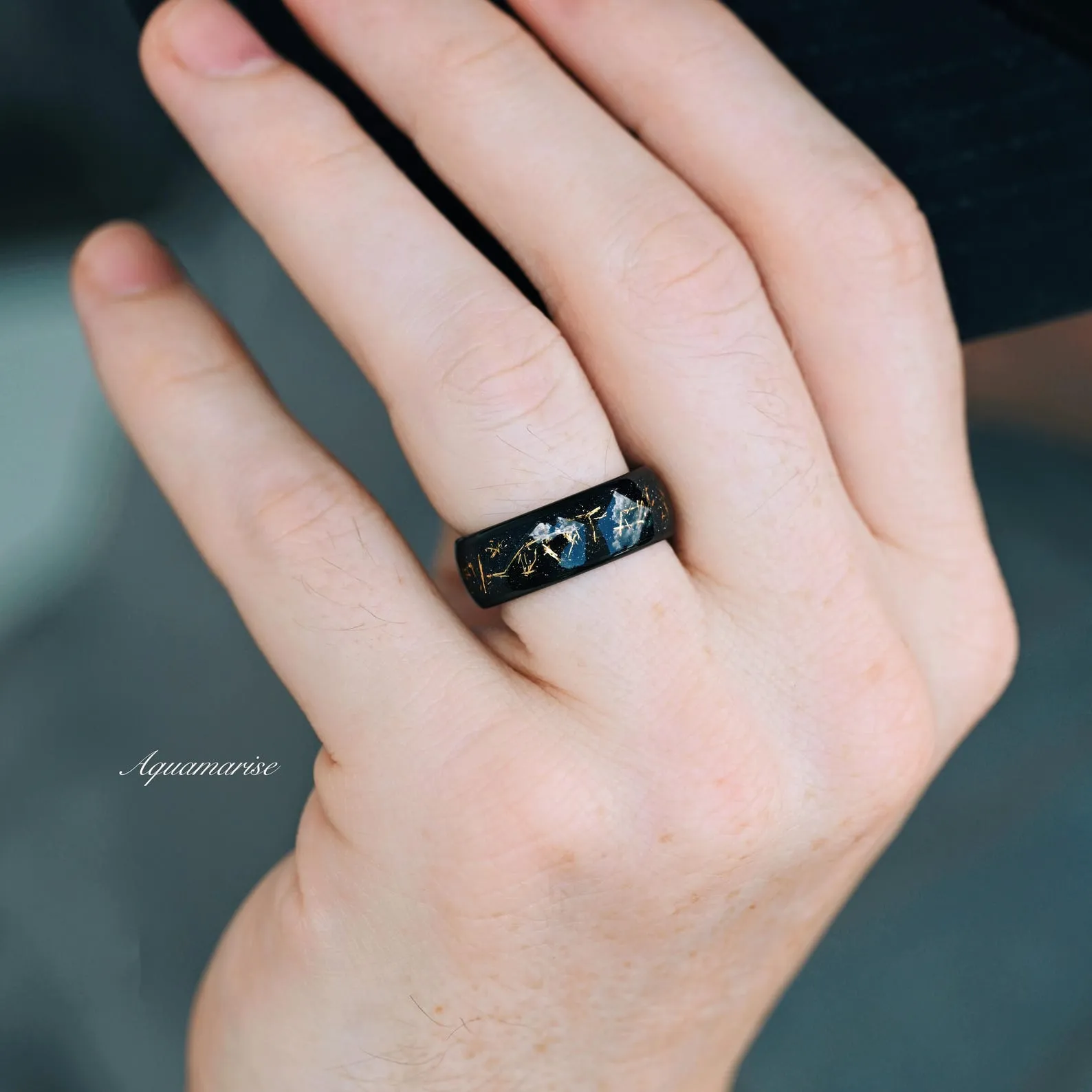 Stardust Couples Ring