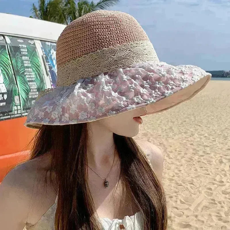 Summer Seaside Vacation Sun Protection Sun Hat Fashion Foldable