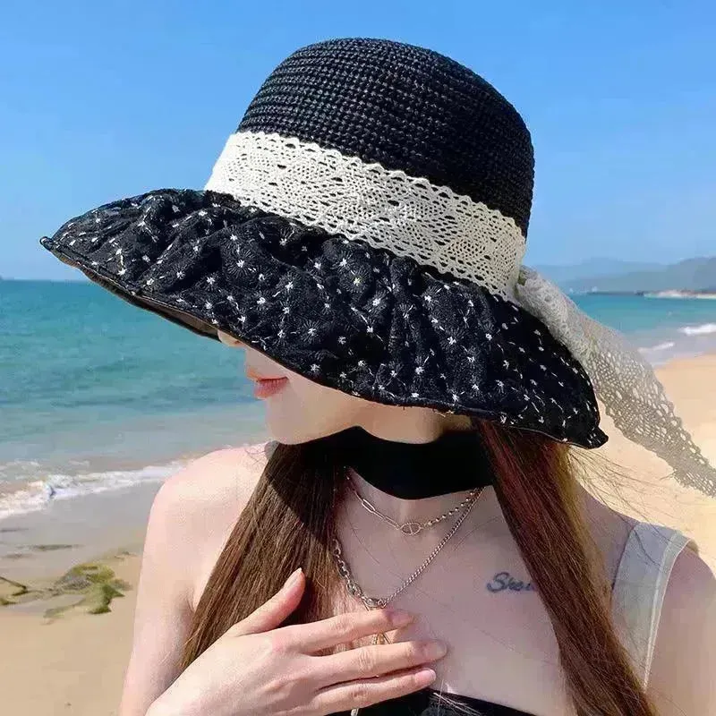 Summer Seaside Vacation Sun Protection Sun Hat Fashion Foldable