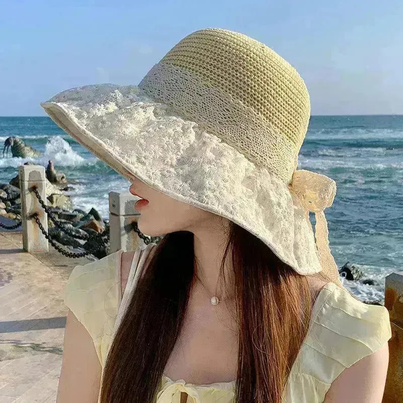 Summer Seaside Vacation Sun Protection Sun Hat Fashion Foldable