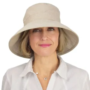 Sun Protection Garden Hat - Clothesline Linen