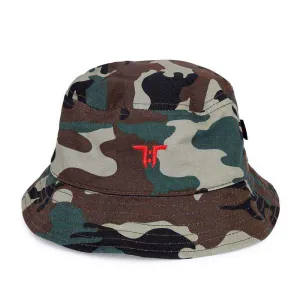 Tokyo Time Kids Bucket Hat: TT Logo