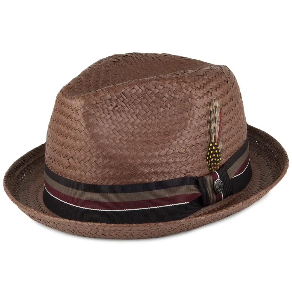 Tribeca Straw Trilby Hat Wholesale Pack