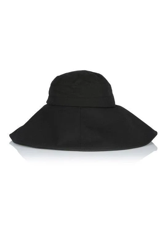 Wide Brim Bucket Hat