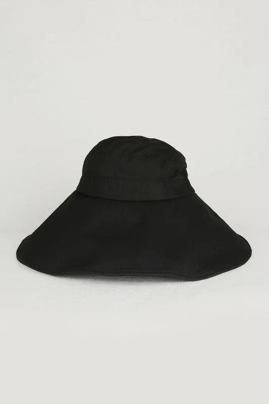 Wide Brim Bucket Hat