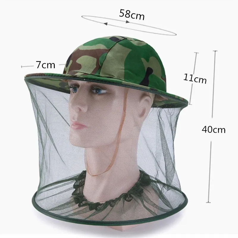 Wide Brim Visor Sunshade Mesh Hat