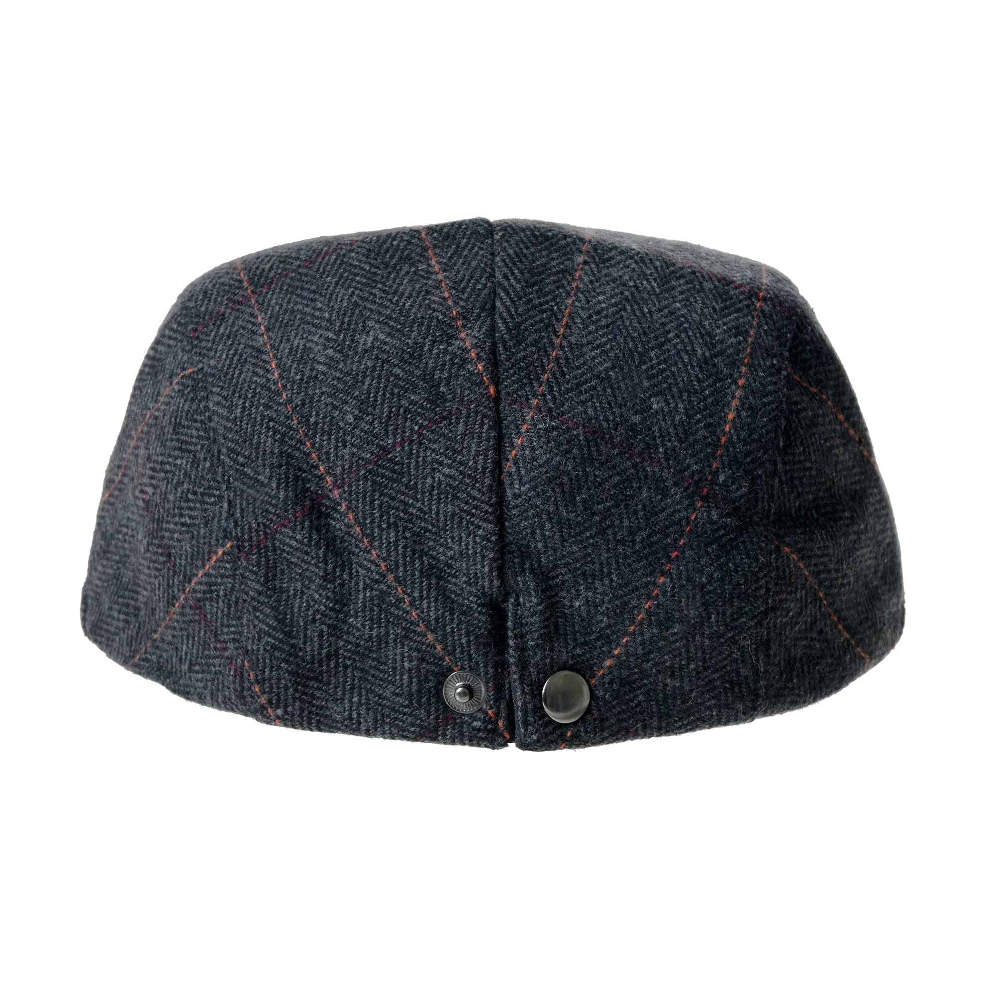 Wool Blend Flat Cap Classic Herringbone Ivy Gatsby Hat YZ30100