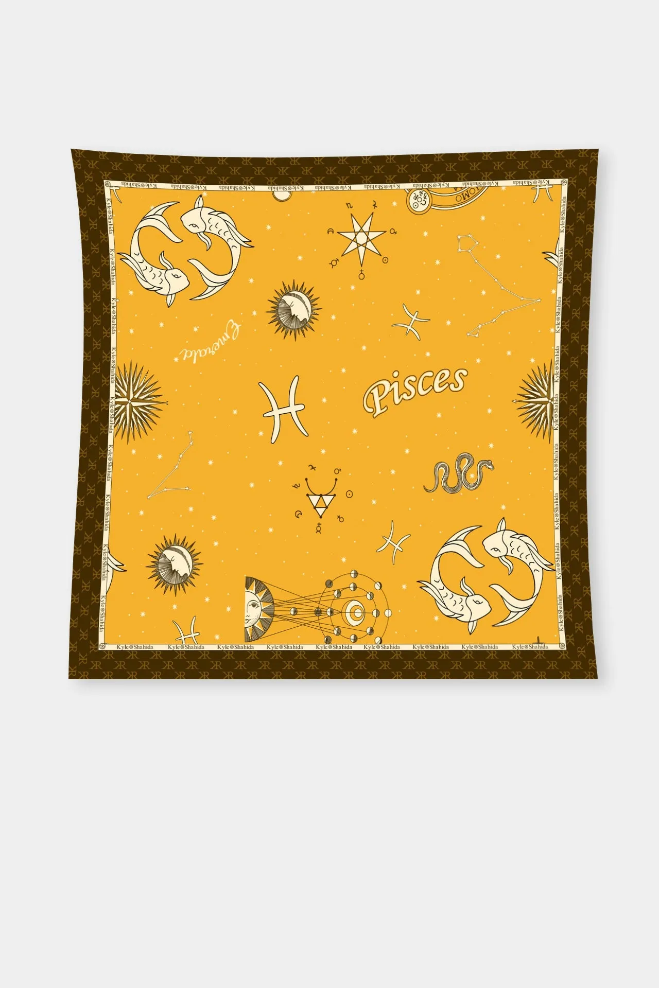 Yellow Scarf in Pisces Zodiac Sign